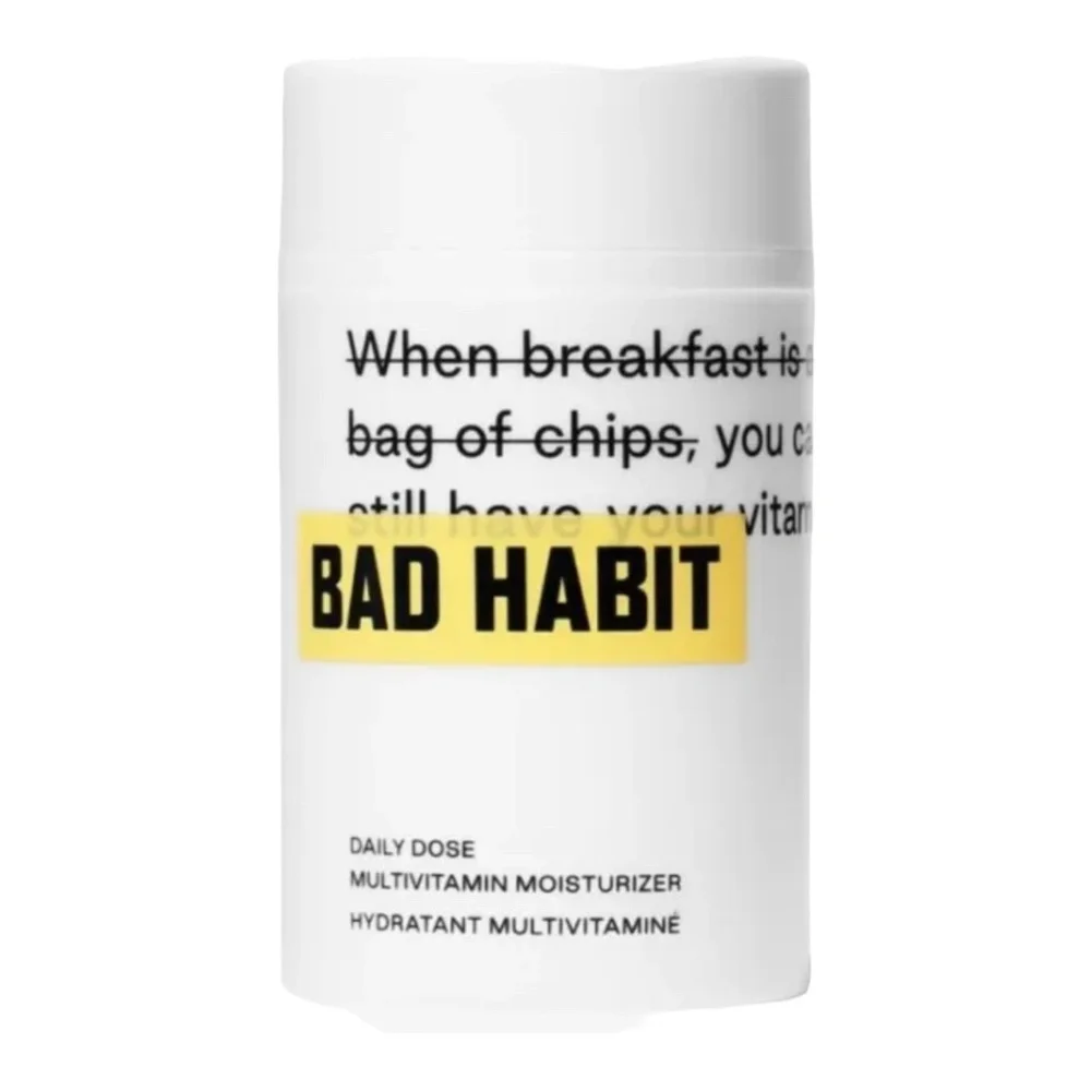 Bad Habit Skincare Daily Dose Multivitamin Moisturizer 1.6 fl. oz. 50 ml 4 Pack
